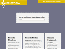 Tablet Screenshot of frietopia.nl